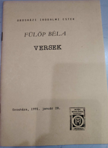 Versek - szmozott pldny