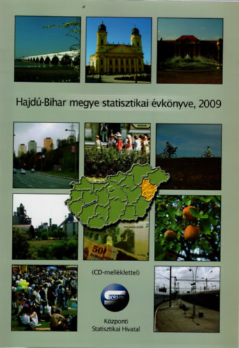 Novk Gza - Hajd-bihar megye statisztikai vknyve 2009 ( CD mellklettel )