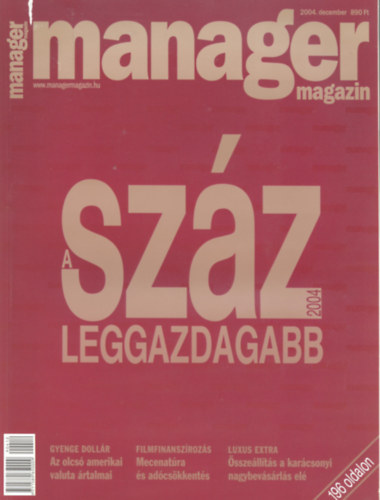 A szz leggazdagabb 2004.