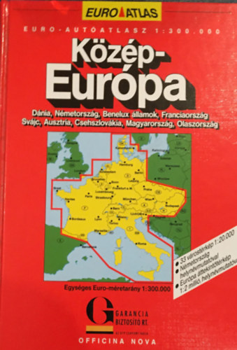 Euroatlas Kzp-Eurpa Auts atlasz