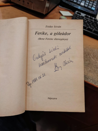 Zsiday Istv�n - Ferike, a g�le�dor (Bene Ferenc �letreg�nye)