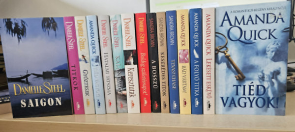 Danielle Steel, Sandra Brown, Amanda Quick - ---