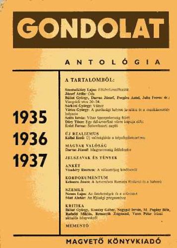 Heged�s M�ria  (szerk.) - Gondolat (Antol�gia 1935-1937)