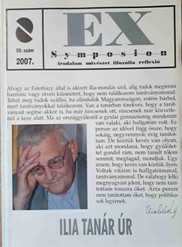 Ex Symposion 2007/59. (Ilia tan�r �r)