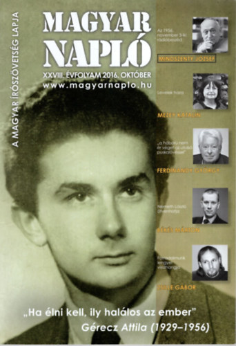 Magyar Napl XXVIII. vf. 2016. oktber (A Magyar rszvetsg lapja)