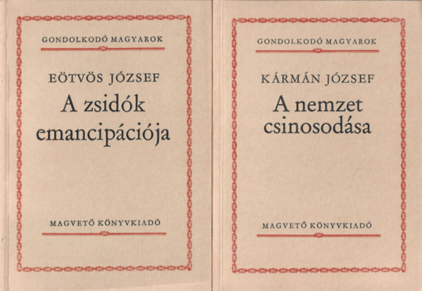 Gondolkodó magyarok könyvek 4 db