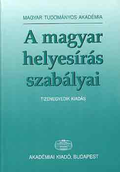 A magyar helyes�r�s szab�lyai