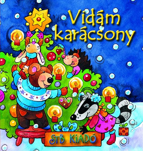 Horváth Mónika - Vidám karácsony - Szivacsos táskakönyv