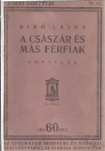 B�r� Lajos - A cs�sz�r �s m�s f�rfiak