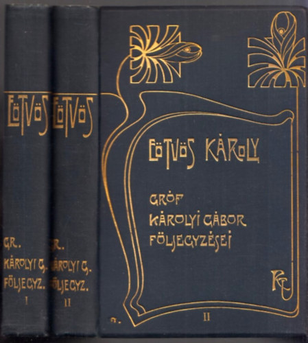 Etvs Kroly - Grf Krolyi Gbor fljegyzsei I-II.