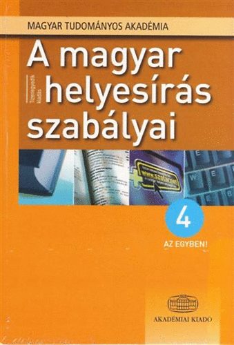 Magyar Tudomnyos Akadmia - A magyar helyesrs szablyai