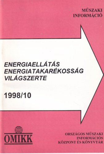 Peth Etelka - Energiaellts, energiatakarkossg - Vilgszerte 1998. 10.