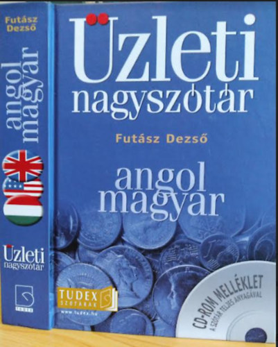 Angol-magyar �zleti nagysz�t�r (Tudex) - CD mell�klettel