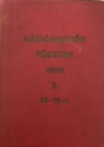 R�di�amatr�r f�zetek 1963 II