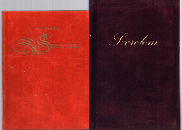 Paul G�raldy Marosi L�szl� - 2 db szerelmes verses k�tet: Szerelem + G�raldy: Szerelem