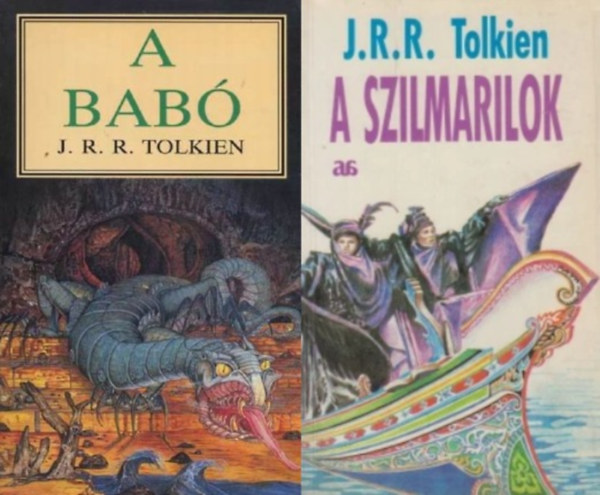 John Ronald Reuel Tolkien J. R. R. Tolkien - 2 db könyv A Gyűrűk Ura világából: A Babó + A szilmarilok