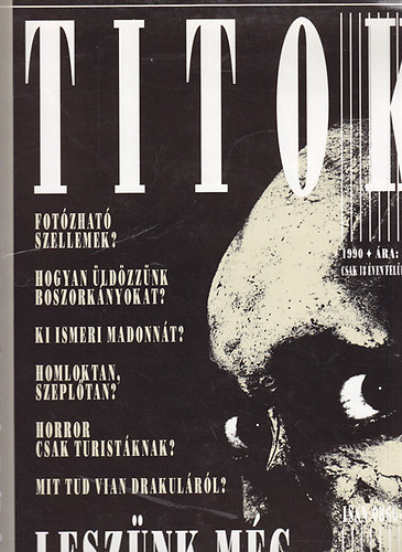 Sorgerkolon Ltd. - Titok (a borzongás albuma) 1. évf. 1. szám