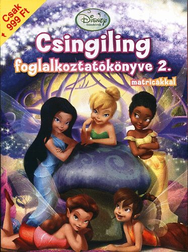 Csingiling foglalkoztatókönyve 2. - matricákkal
