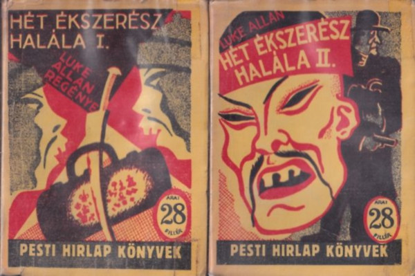 Luke Allan - Hét ékszerész halála I-II. (Pesti Hírlap Könyvek)