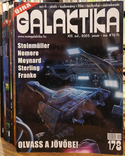 Burger István (főszerk.) - Galaktika (2005. január - december) 178-189. szám (12 db)