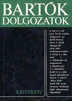 Lszl Ferenc - Bartk-dolgozatok