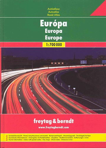 Eurpa autatlasz 1:7000 000 (freytag&berndt)