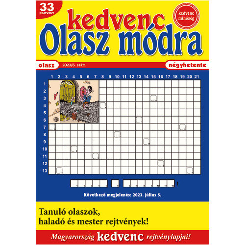 Kedvenc Olasz mdra 2023/6