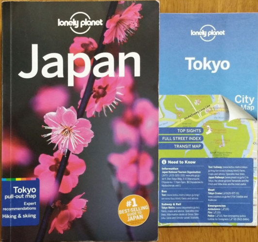 Japan (Lonely Planet) - Toyo pull-out map
