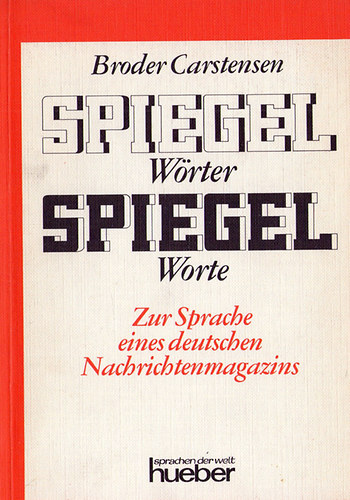 Broder Carstensen - Spiegel W�rter - Spiegel Worte