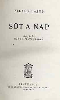Zilahy Lajos - S�t a nap