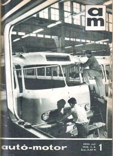 B. Pór Ibolya (szerk.) - Autó-motor 1965. XVIII. évf. 1-24. szám egybekötve