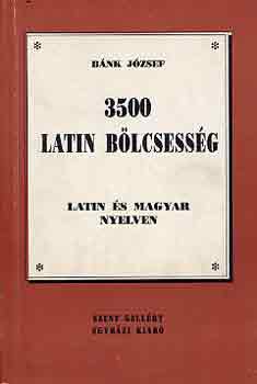 B�nk J�zsef - 3500 latin b�lcsess�g
