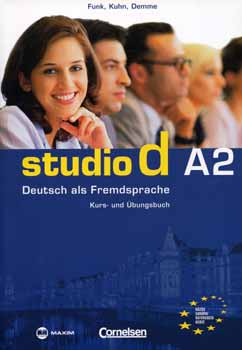 Hermann Funk, Christina Kuhn Silke Demme - Studio D A2 - Kurs-und �bungsbuch (CD-mell�klettel)