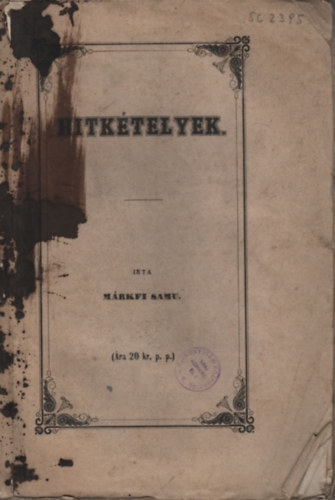Mrkfi Samu - Hitktelyek