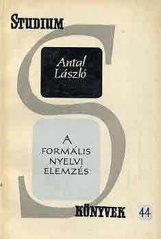 Antal Lszl - A formlis nyelvi elemzs