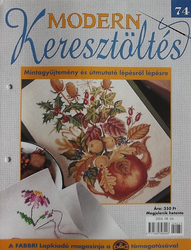 Modern Keresztöltés 74. - Mintagyűjtemény és útmutató lépésről lépésre