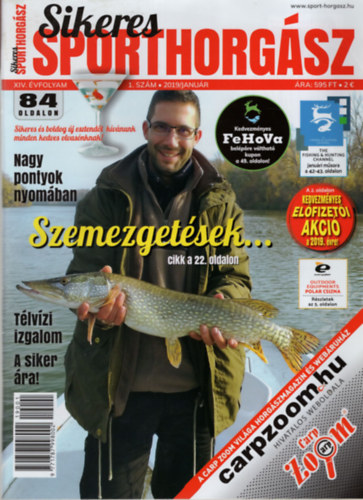 Petrenka Noémi (főszerk.) - Sikeres Sporthorgász 2019. ( 10 szám együtt ) 1-10. számok