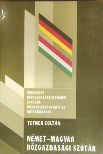 N�met-magyar k�zgazdas�gi sz�t�r