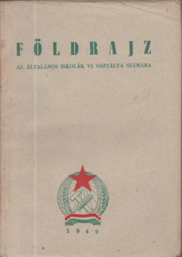 Udvarhelyi K�roly - F�ldrajz az �ltal�nos iskol�k VI. oszt�lya sz�m�ra