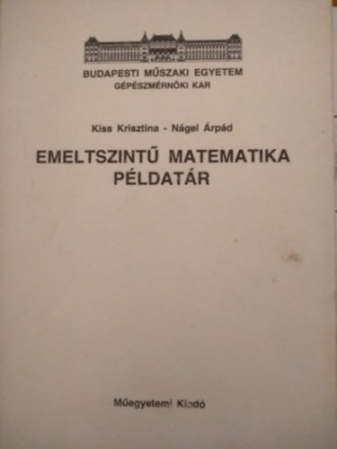 Kiss- Ngel - Emeltszint matematika pldatr