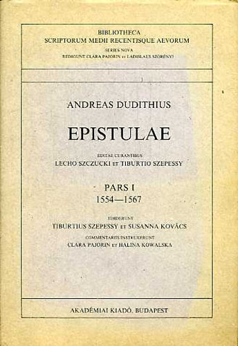 Andreas Dudithius - Epistulae I.