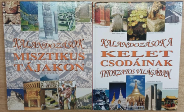 Jessica Nightingale - 2 db a Kalandozások sorozatból: Kalandozások a kelet csodáinak titokzatos világában - Kalandozások misztikus tájakon