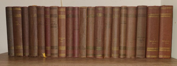 Jókai Mór - 19 kötet Jókai Mór válogatott műveiből - a művek címei a leírásában olvashatók