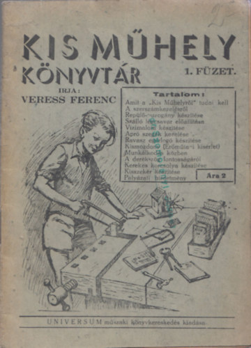 Veress Ferenc - Kis Műhely Könyvtár 1.füzet