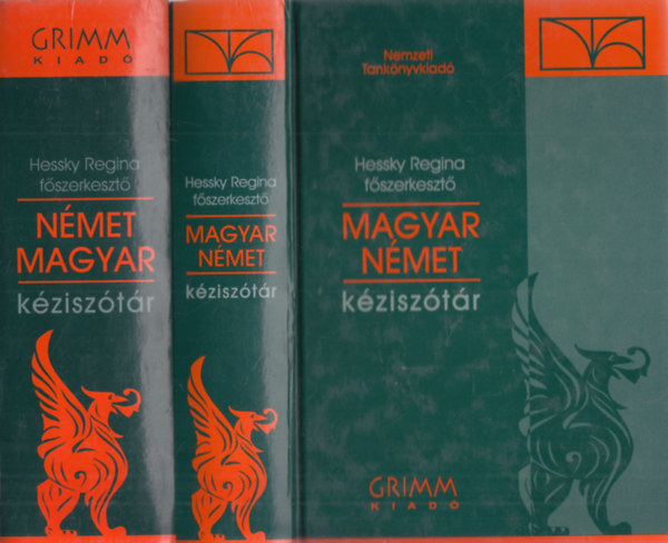 Hessky Regina  (szerk.) - Magyar-nmet kzisztr + Nmet-magyar kzisztr