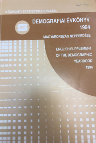 Demogrfiai vknyv 1994 (Magyarorszg npesedse)