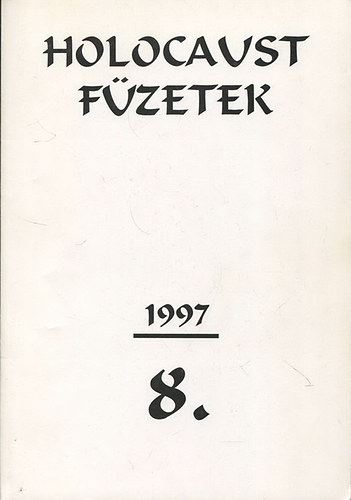 Holocaust fzetek 8.