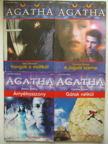 Agatha (2002. 2,4,6,7. ) (Hangok a mltbl, Gtak nlkl, A jagur szeme, rnykasszony)