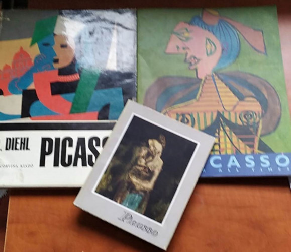 Gaston Diehl Krner va  (szerk.) - 3 db Picasso knyv:2 db Picasso+Picasso for all Times(angol nyelven)