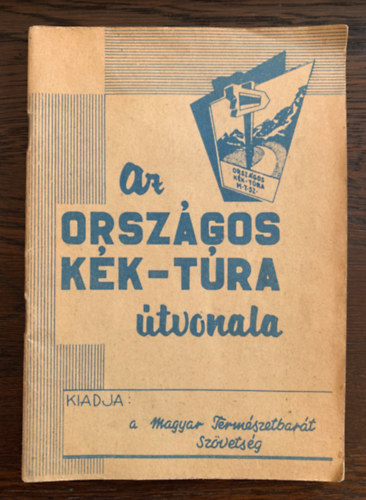 Sütő-Nagy Attila - Az Országos Kék-túra útvonala